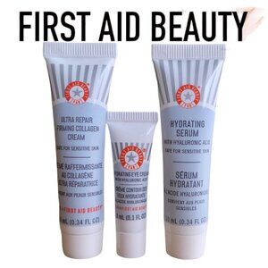 First Aid Beauty Moisturizing Trio, Travel Size Set